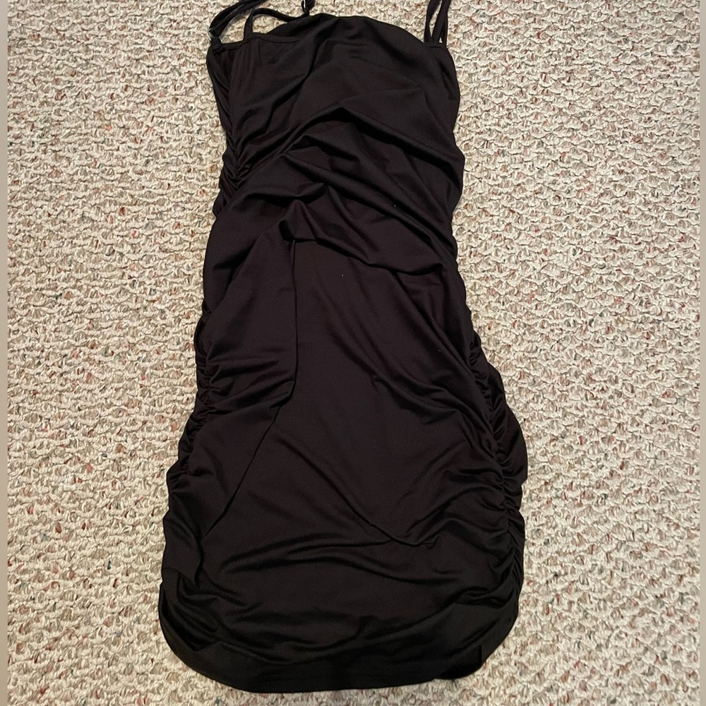 simple black dress